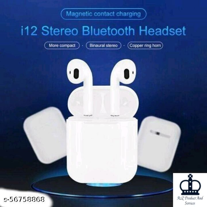 Bluetooth earphones uploaded by A2Z products and services on 12/31/2021