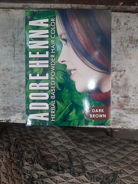 Adore henna herbal based Hair color uploaded by Radhika Cosmetics  on 6/8/2020