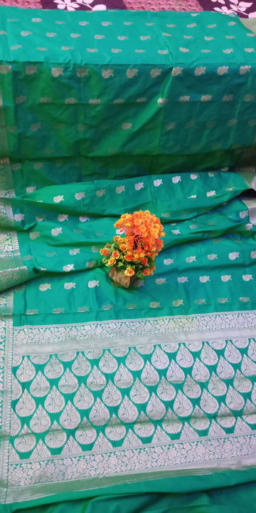 Banarasi pawri saree uploaded by K.j textiles on 12/31/2021