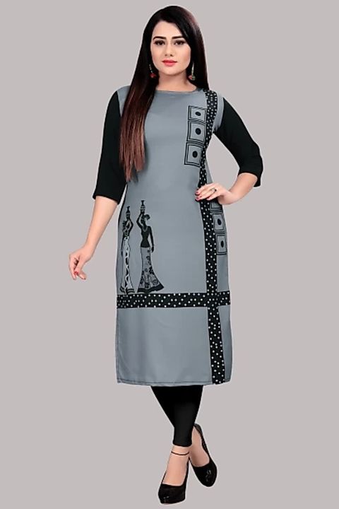 Crepe Kurti uploaded by Seema Colllection on 12/31/2021