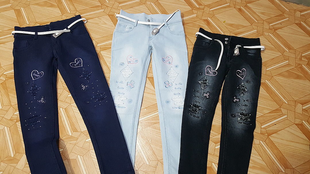 Girls jeans uploaded by Ikon jeans on 9/28/2020