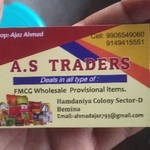 Business logo of AS TRADERS