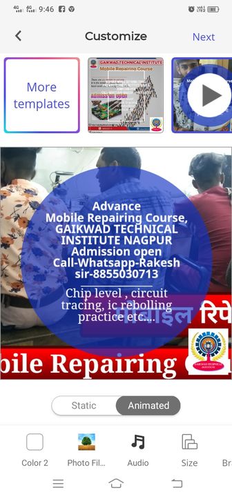 Advance+Basic Mobile Repairing Course uploaded by business on 12/31/2021