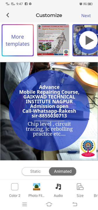 Mobile phone Repairing Traning institute uploaded by GAIKWAD TECHNICAL INSTITUTE, on 12/31/2021
