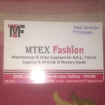 Business logo of Mtex fashion.