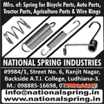 Business logo of National spring industries