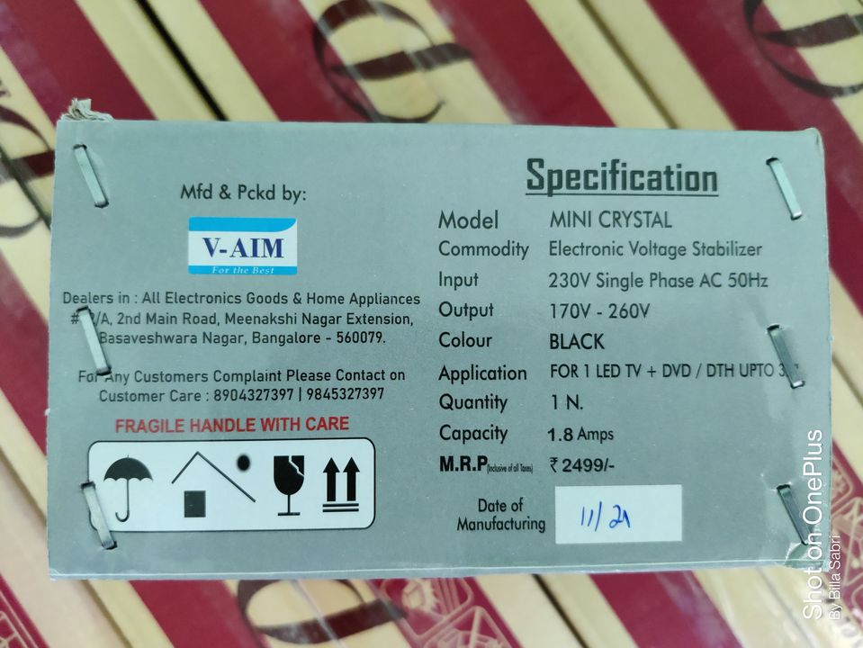 V-Aim Mini Crystal Stabilizer uploaded by The S Enterprises on 12/31/2021