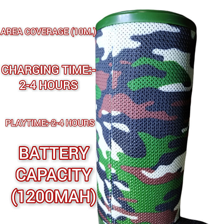 TG-112 BLUETOOTH WIRELESS SPEAKER MULTICOLOR 10M. RANGE 2-4 HOURS BATTERY BACKUP HOT SELLING uploaded by RAHUL TOYS on 6/8/2020