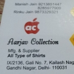 Business logo of Aarjav collection