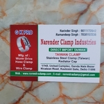 Business logo of Narender hose clamps