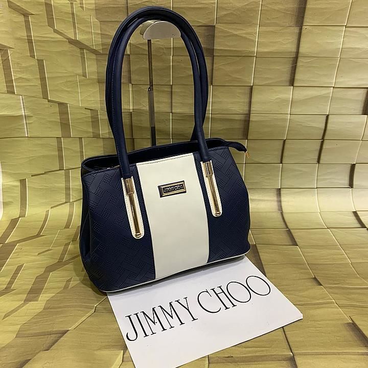 Jimmy choo handbag
👜 👜👜👜
One Zip three compartment😱😍
Ideal for office wear 

Awesome quality  uploaded by business on 9/28/2020