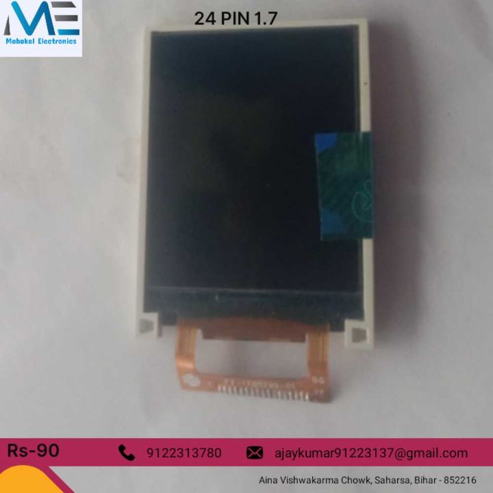Lcd 24 pin 1.7 uploaded by Mahakal electronics on 1/1/2022