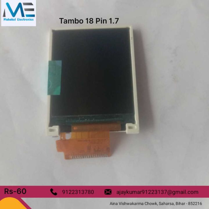 Lcd tambo 18 pin 1.7 uploaded by Mahakal electronics on 1/1/2022