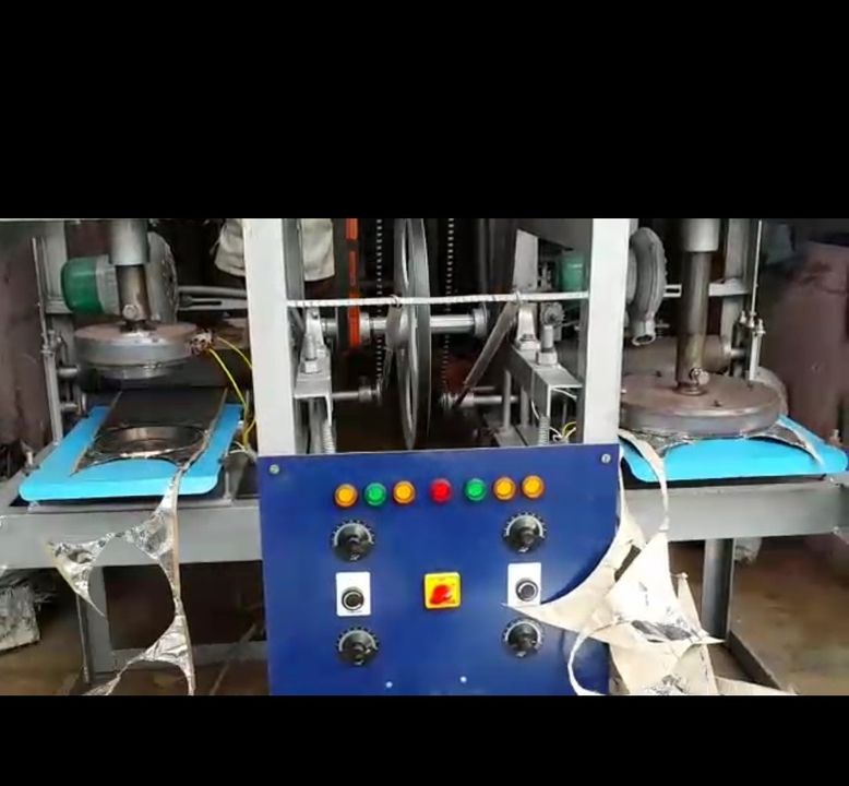Automatic crank model paper plate making machine uploaded by KAR ENTERPRISES on 1/1/2022