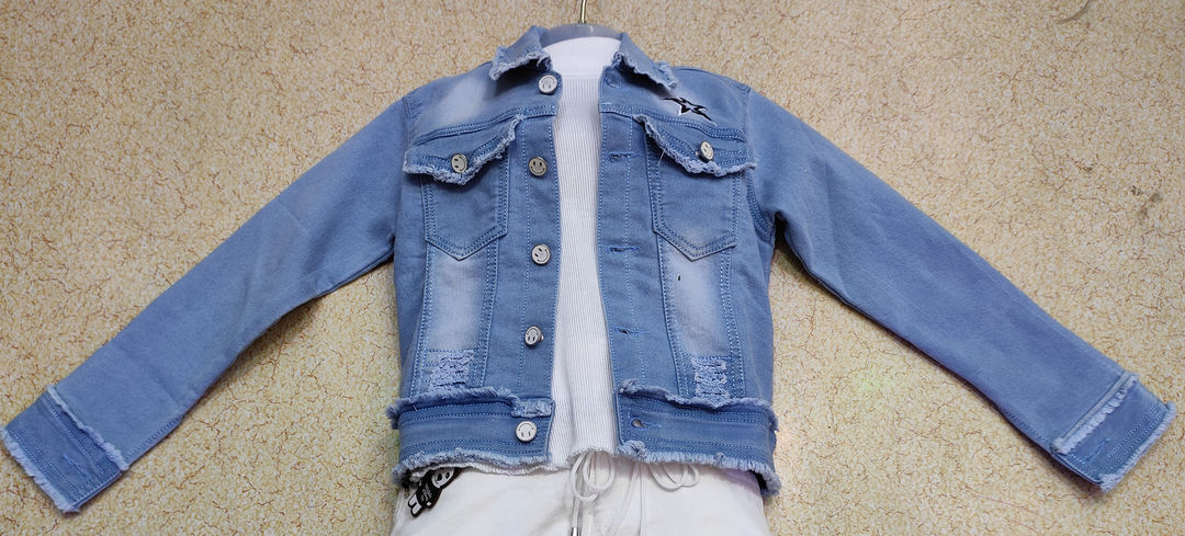 Girl's and Boys jeans Jacket uploaded by YASMIN FASHION MART on 1/1/2022