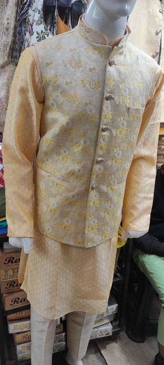 Kurta pajama jacket uploaded by business on 1/1/2022