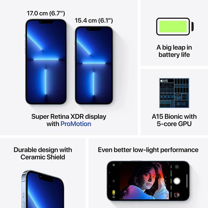 Apple iPhone 13 Pro (512GB) - Sierra Blue

 uploaded by Prabhu product salling on 1/1/2022