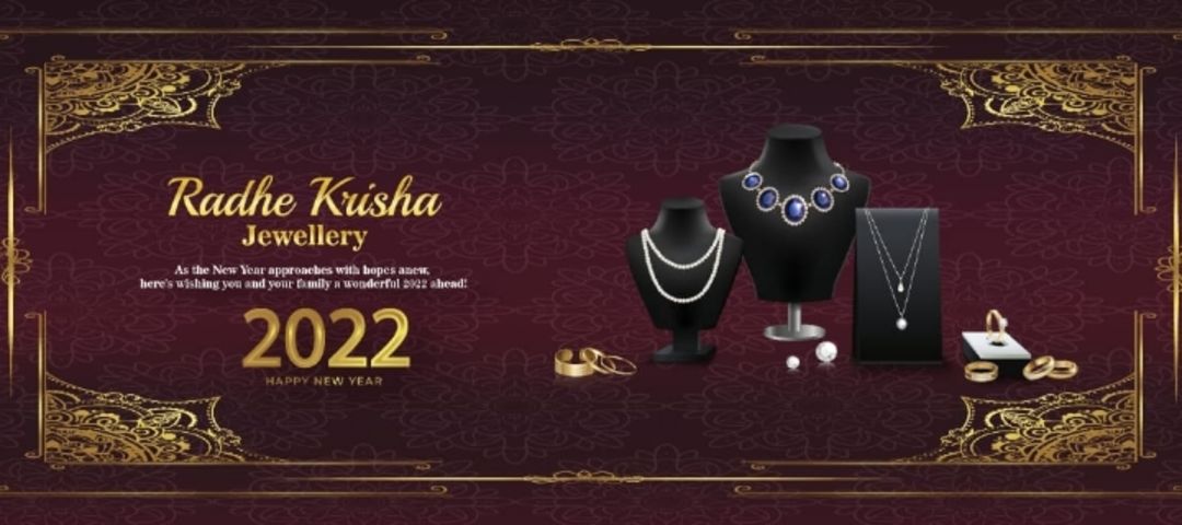 Visiting card store images of Radha kirsn jewellery