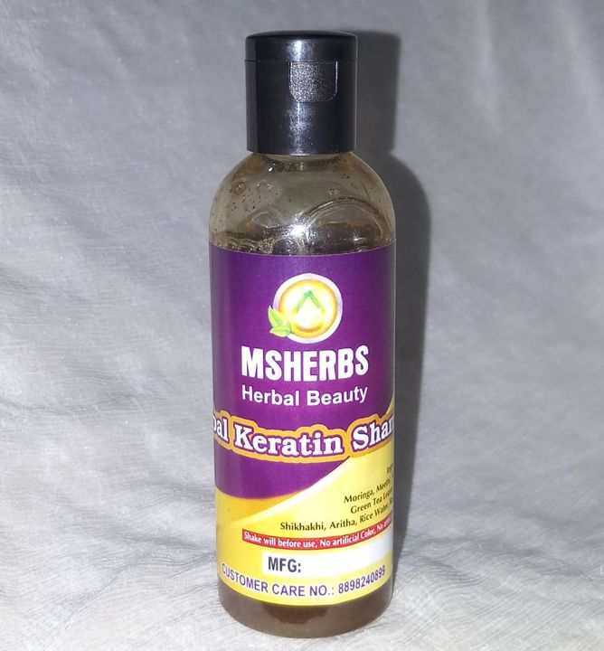 Herbal keratin shampoo  uploaded by MSHERBS herbal beauty on 1/1/2022