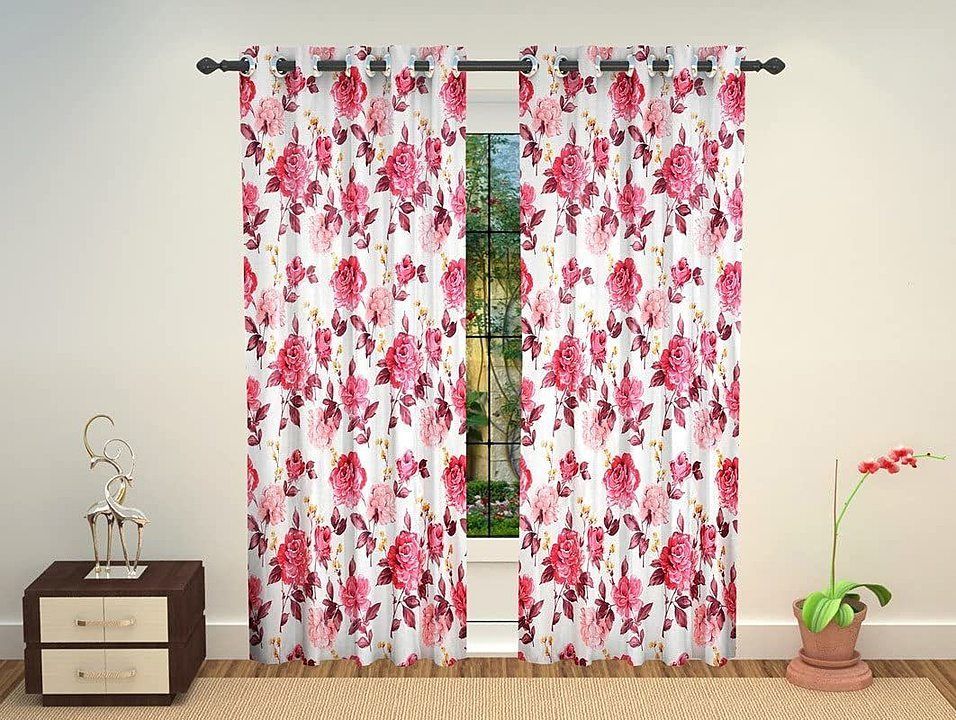 Printed door curtain of 2 piece 4x7feet uploaded by business on 9/28/2020