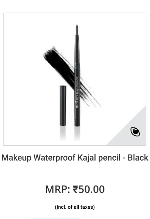 Mekup waterproof kajal pencil  uploaded by business on 1/1/2022
