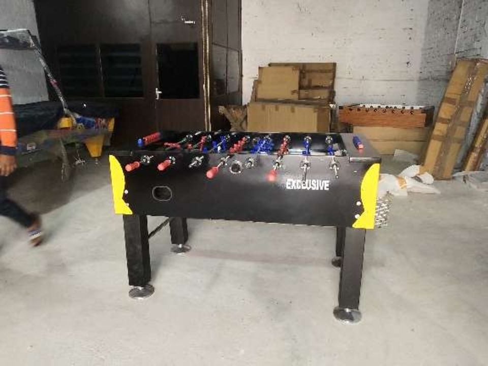 Indian foosball soccer table with iron legs uploaded by GssEnterprises on 1/1/2022