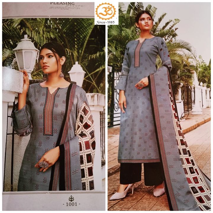 Product Name - Shiiyona Woollen ladies  Salwar Suit Dress material uploaded by Om Cloth House on 1/1/2022