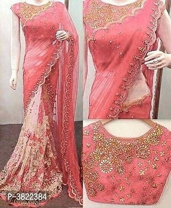 Trendy Georgette & Net Fabric Saree With Cut Work With Blouse

 uploaded by My Shop Prime on 6/8/2020