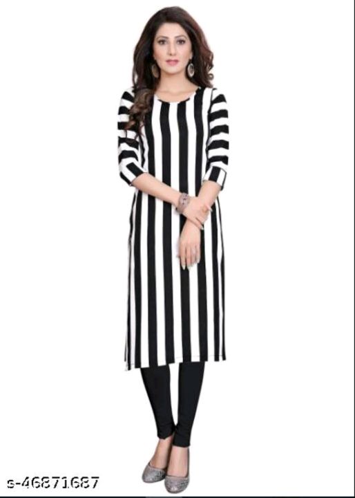Women's American Crepe A-Line Readymade Kurti uploaded by Amflimart on 1/2/2022