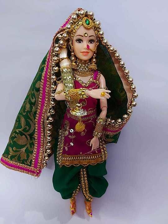 Punjabi bridal doll uploaded by business on 9/28/2020
