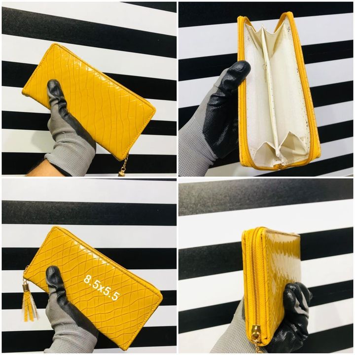 Ajpy
*👝*DESIGNER WALLET*👝👜

DESIGNER WALLET is a single zipper wallet that is made in high end  s uploaded by XENITH D UTH WORLD on 1/2/2022