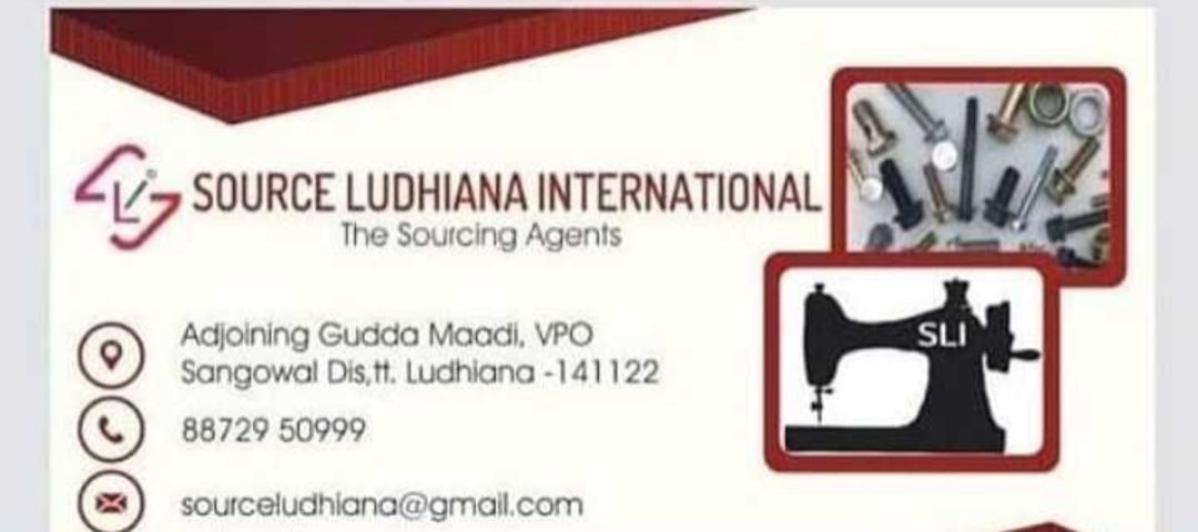 Visiting card store images of Source Ludhiana International wholesaler