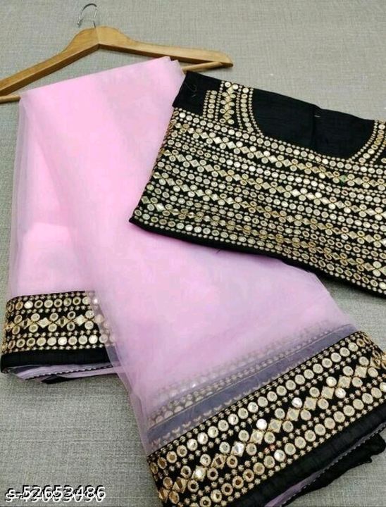 Party wear saree  uploaded by Fashion point on 1/2/2022