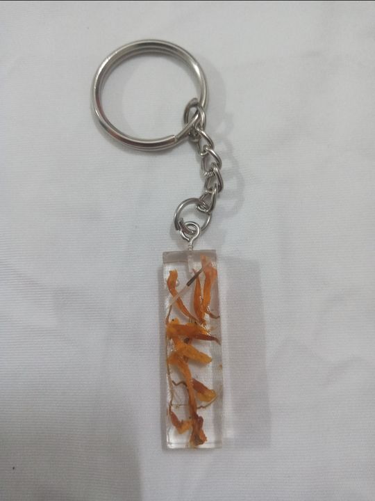 Post image Real Rose preserved keychain