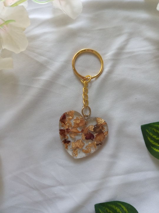 Rose preserved keychain uploaded by business on 1/2/2022