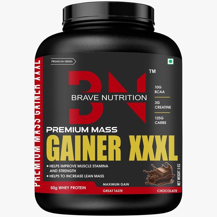 Brave nutrition Gainer XXXL uploaded by Fit life supplement store on 1/2/2022