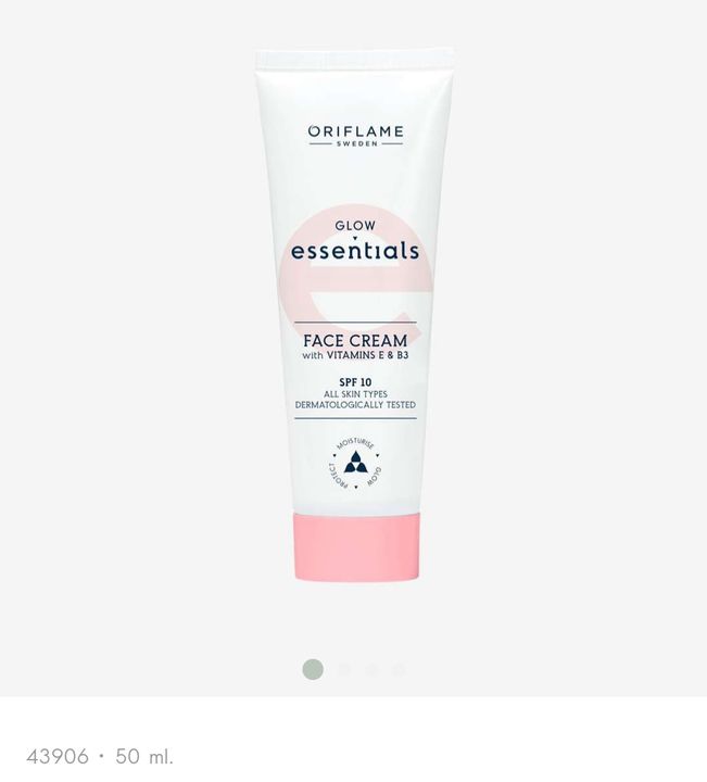Glow essentials Face Cream with spf 10 uploaded by Be pretty on 1/2/2022