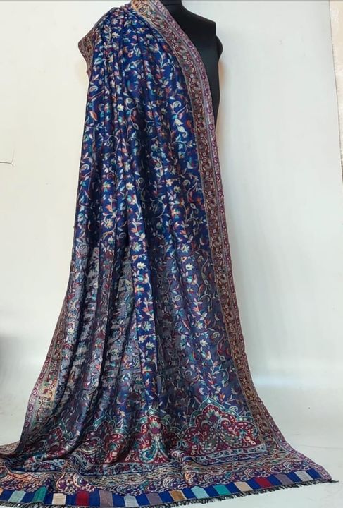Modal silk fabric stole uploaded by Dehqani Bros on 1/2/2022