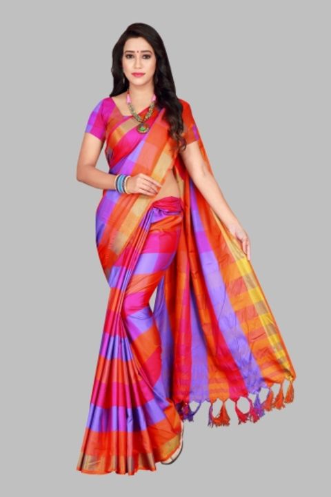 Cotton Silk Saree uploaded by business on 1/2/2022