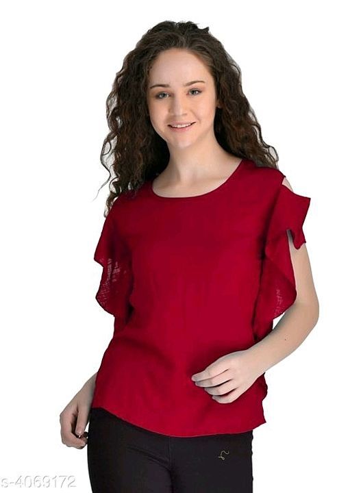 Women's Rayon Tops & Tunics

Fabric: Rayon 
Sleeves: Sleeves Are Included
Size: S - 36 in,  M - 38 i uploaded by Selling on 9/28/2020