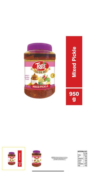 Tops Mix Pickle 970gm uploaded by business on 1/2/2022