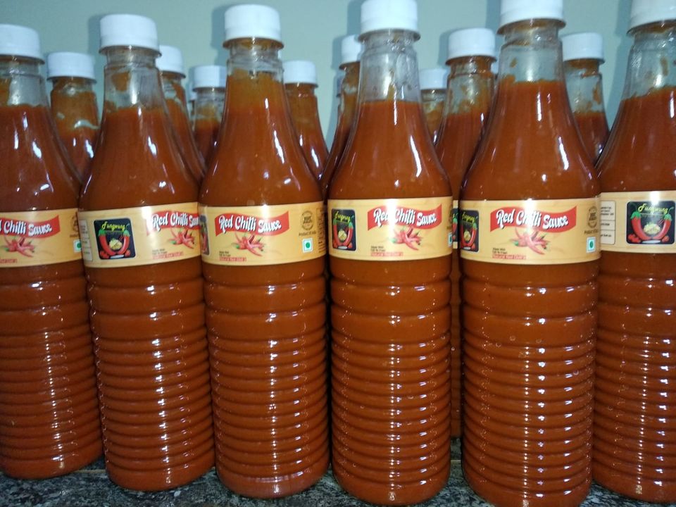 Red chilli sauce 700x24 per box uploaded by Shri vidhyadhiraja industries on 1/2/2022