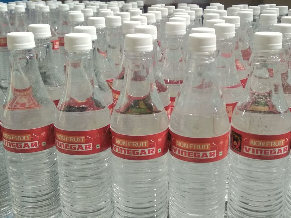 Vinegar 700gmx24 bottle per box uploaded by Shri vidhyadhiraja industries on 1/2/2022