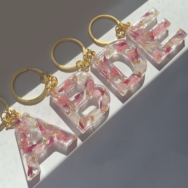 Resin keychains uploaded by business on 1/2/2022