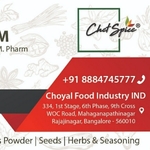 Business logo of CHOYAL FOOD INDUSTRY IND