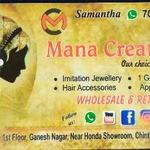 Business logo of Samanthas manacreations