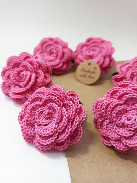 Crochet scrunchies uploaded by The_scrunchies_shop on 1/3/2022