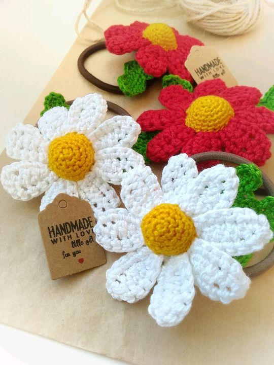 Crochet scrunchies uploaded by The_scrunchies_shop on 1/3/2022