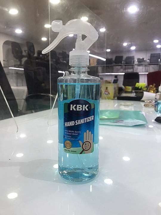 Kbk 500 ml trigger gun hand sanitizer  uploaded by Sri sai veerabadhra furnitures  on 9/28/2020