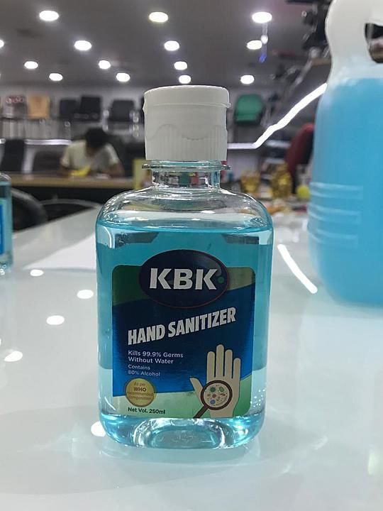 Kbk 250 flip cap 80%alcohol hand sanitizer  uploaded by business on 9/28/2020